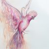 Artist Leni Kae Flight Of The Galah Watercolour Bird Art Copyright 2