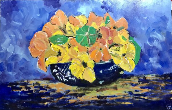 Blue Vase Geoff Hargraves