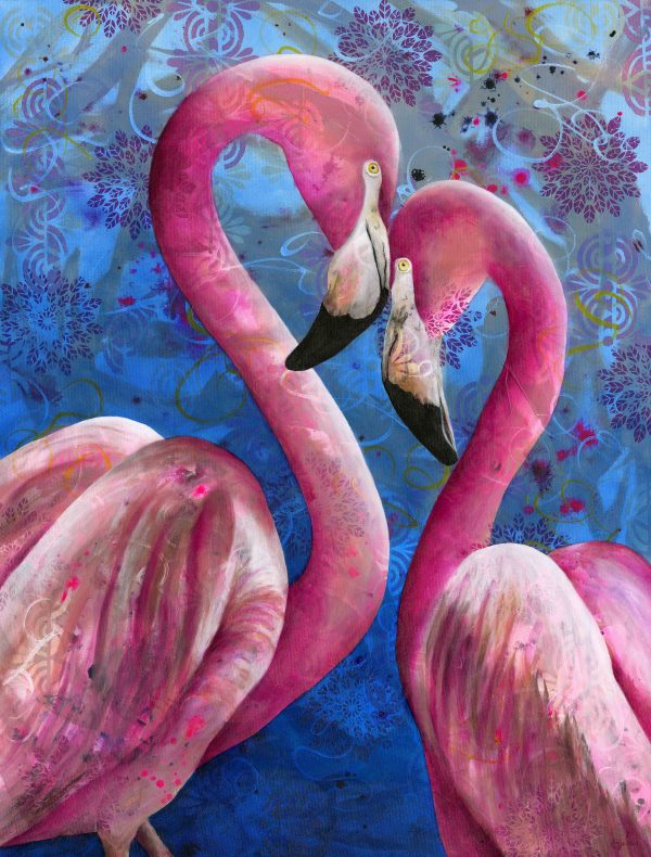 Flamingo Pair