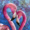 Flamingo Pair Crop