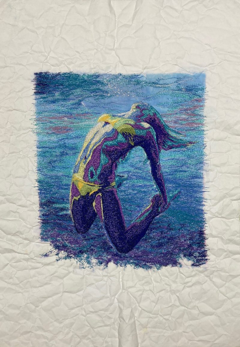 Free as the Waves – Study in Thread