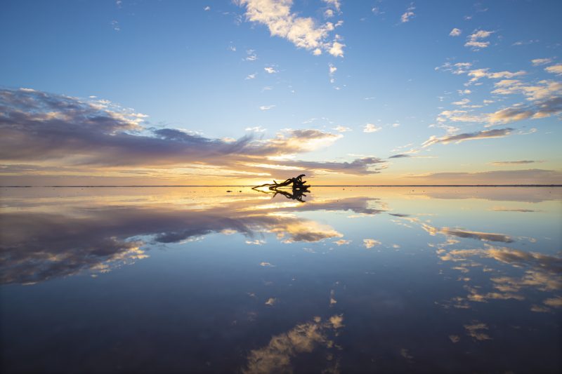 The Natural Mirror Lake Tyrrell - 90 x 45.3cm