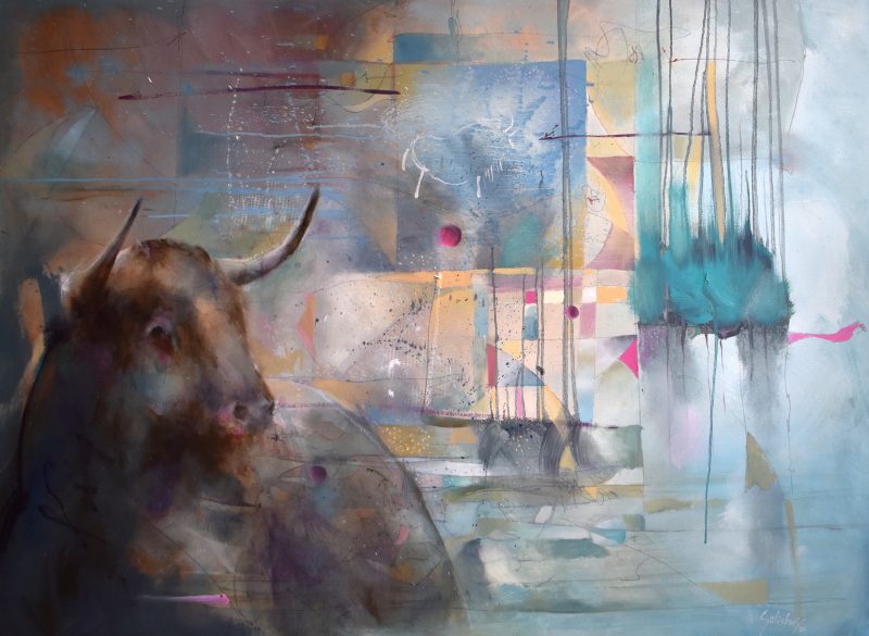 En el prado con mi toro