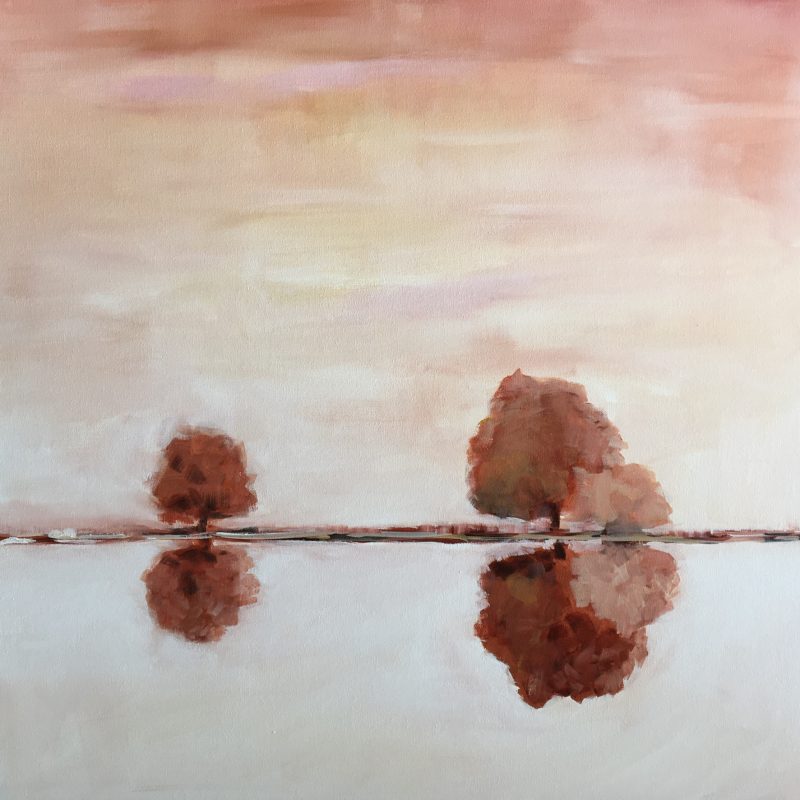 Burnt Ochre Lake – 180° Art Series