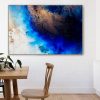 Blue Abstract Wall Art By Petra Meikle De Vlas2