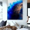 Blue Abstract Wall Art By Petra Meikle De Vlas3