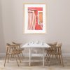 Burnt Sienna Burano Framed Print