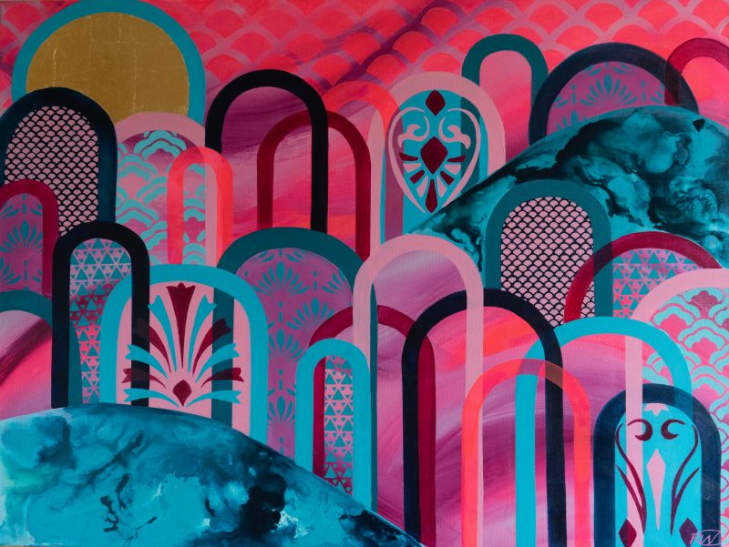 Sunshine Over Fro Fro Mountains