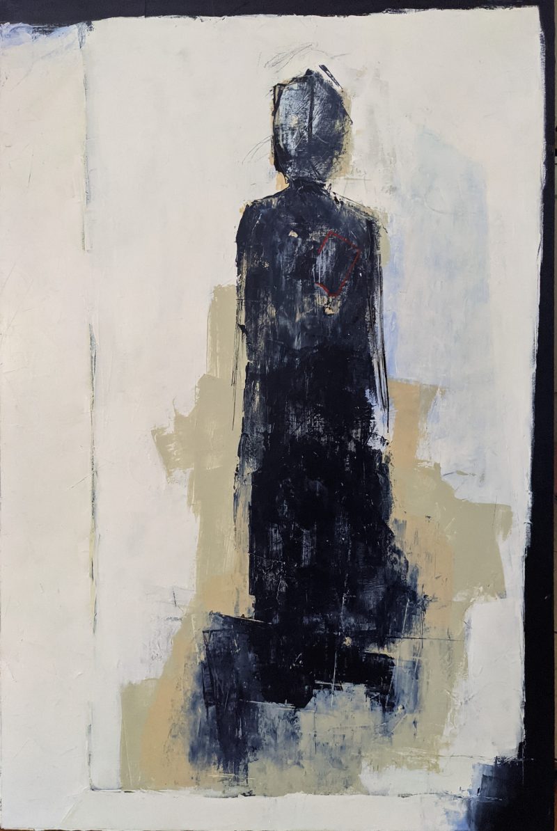 Figure In A Somewhat Floating Room