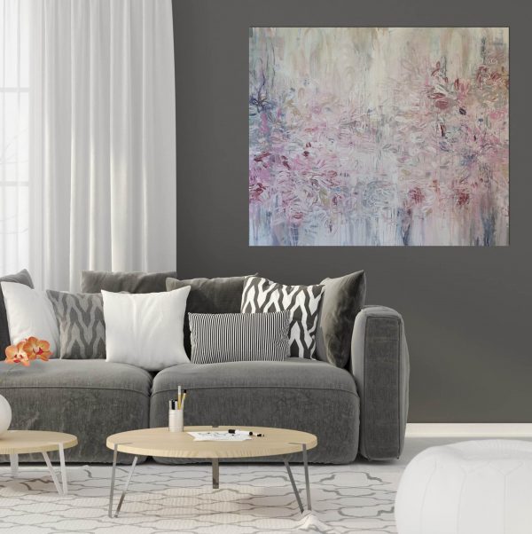 Magnolia Orange Flwr Lounge Rm