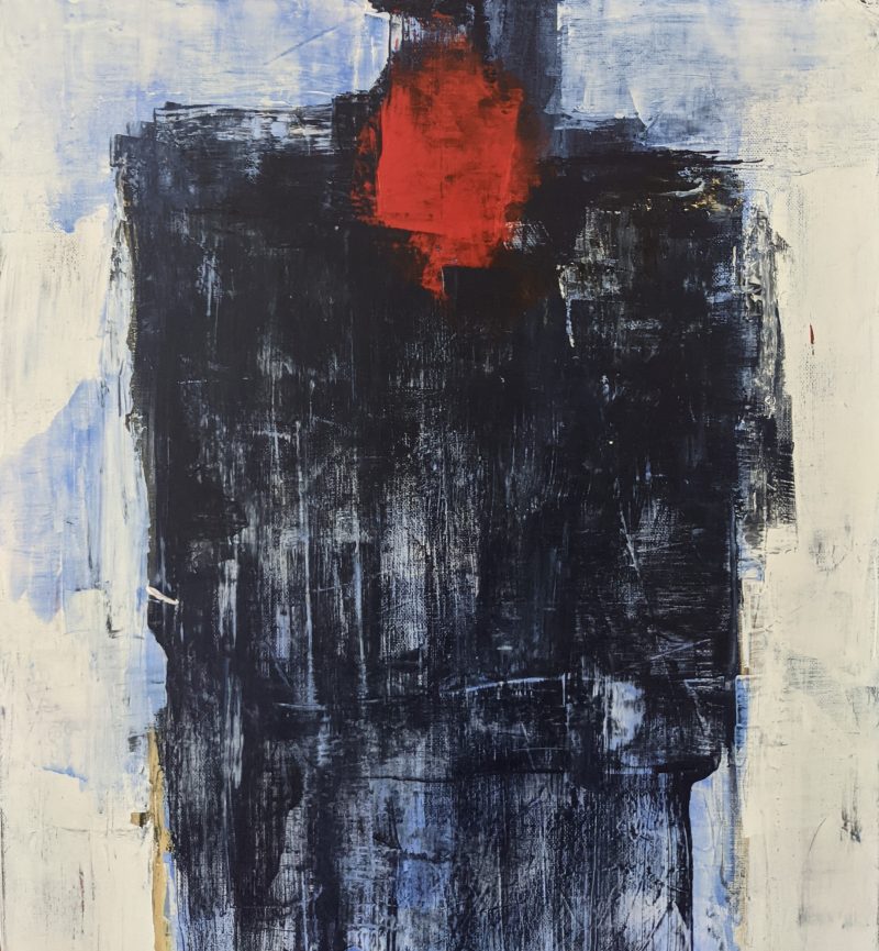 Zen Monk In Walking Meditation (Kinhin)