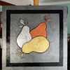 Pear Shape On Easel