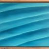 Sand Ripples Underwater Painting Framed By Alanah Jarvis