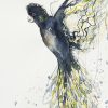 Sydney Artist Leni Kae Call Of The Black Cockatoo Watercolour Art 56x76cm Original Art 1100px