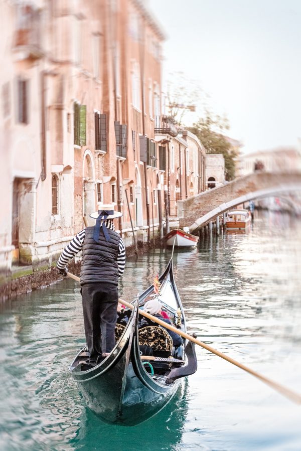 Venice Canal The Gondolier
