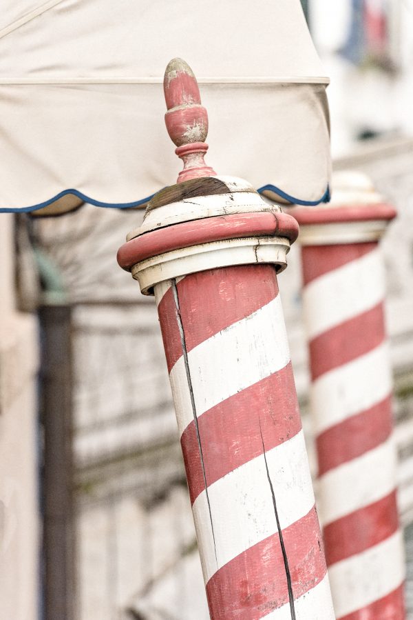 Venice Details Canal Poles