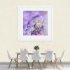 Violet Hydrangeas Framed Print
