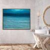 Bathroom Art Underwater Abstract Painting By Alanah Jarvis