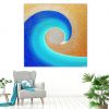 Lounge Ocean Wave Big Swirl Miranda Lloyd