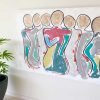 Modern Art Australia Bodyline Bold Ii Painting Women Leaders In Family And Work