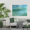Tropical Beach Ocean Painting Alanah Jarvis Insitu