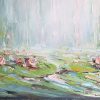 252 Water Lilies 34, 132x66cm, $1950
