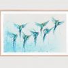 4. Artist Leni Kae Framed Eg A Flying Flock To Give In 2020 (budgies) 2 100x68cm 1800px