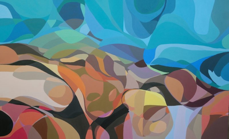 Andrew Neilan Artist Abstract Paintings For Sale Art Lovers Australia Yellow Flowers 800x484