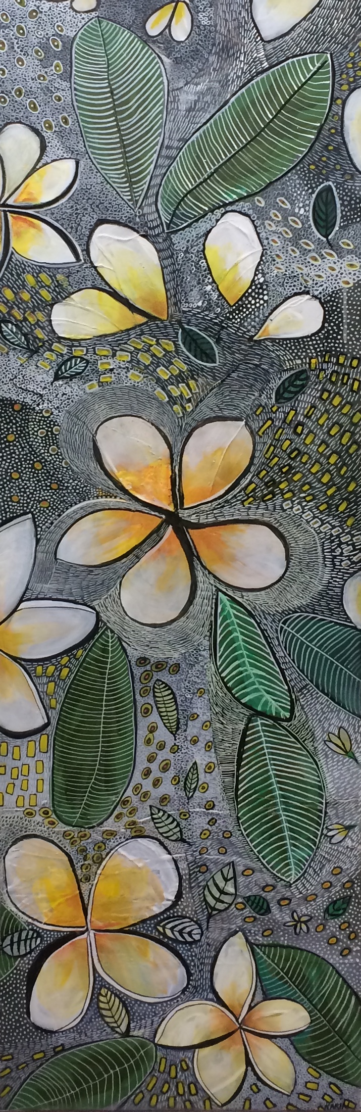 Frangipani Flourish