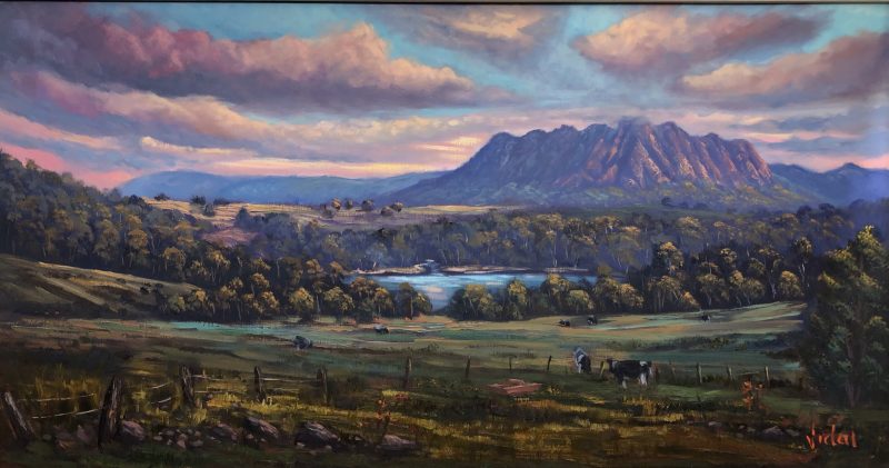 View of Mt Roland, Tasmania