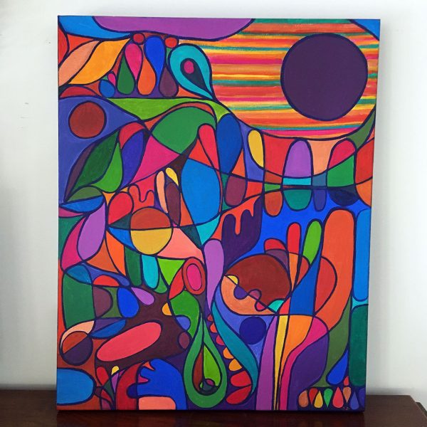 Kaleiodoscope Of Summer Shana Danon Vibrant Abstract