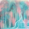 Leni Kae Icecream Sundae Waterfall Abstract Landscape Sale