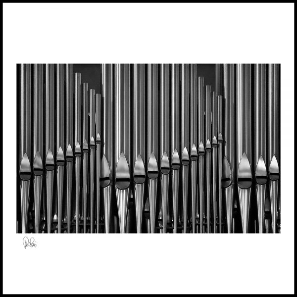 Pj 013.s Organs Pipes Silver.75x75cm