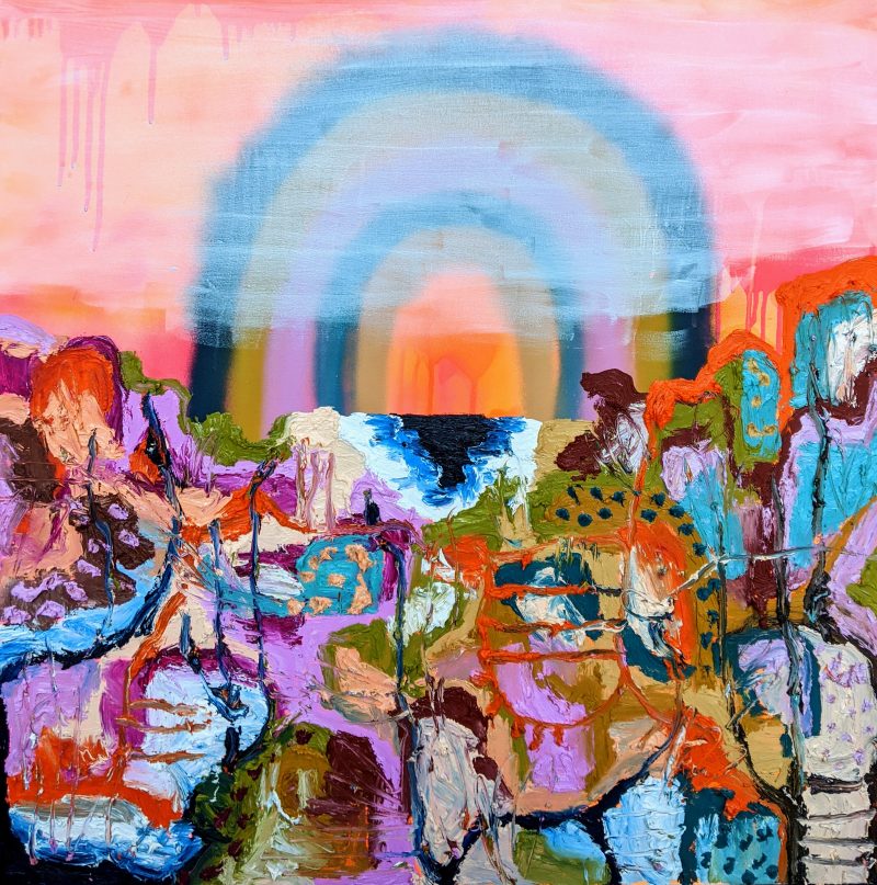 Rainbow At The Rockpools 800x807