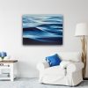 Alanah Jarvis Blue Insitu On The Sea Is Where Ill Be Ocean Painting