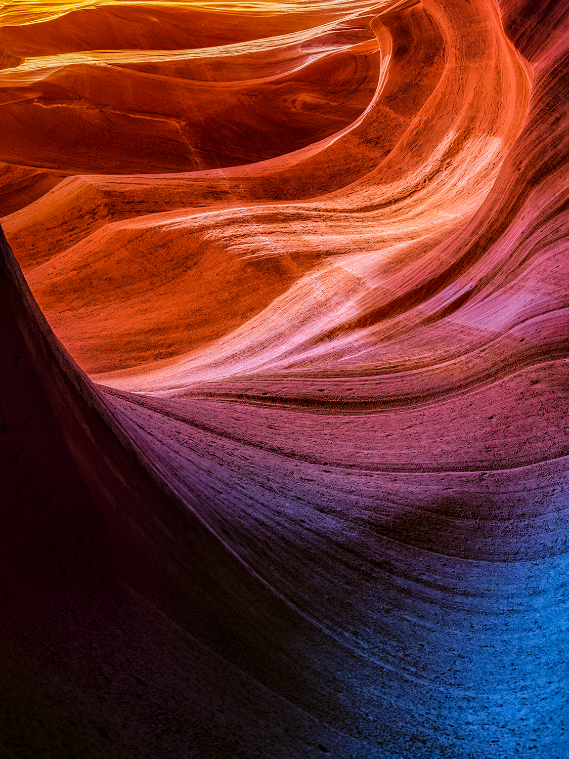Hazdistazi Ii Antelope Canyon Navajo Page Arizona Nick Psomiadis Fine Art Photography