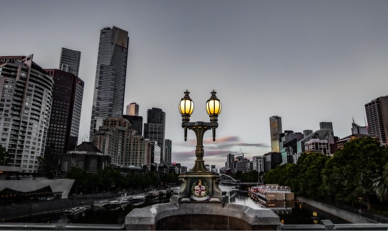 Golden Glow on Princes Bridge