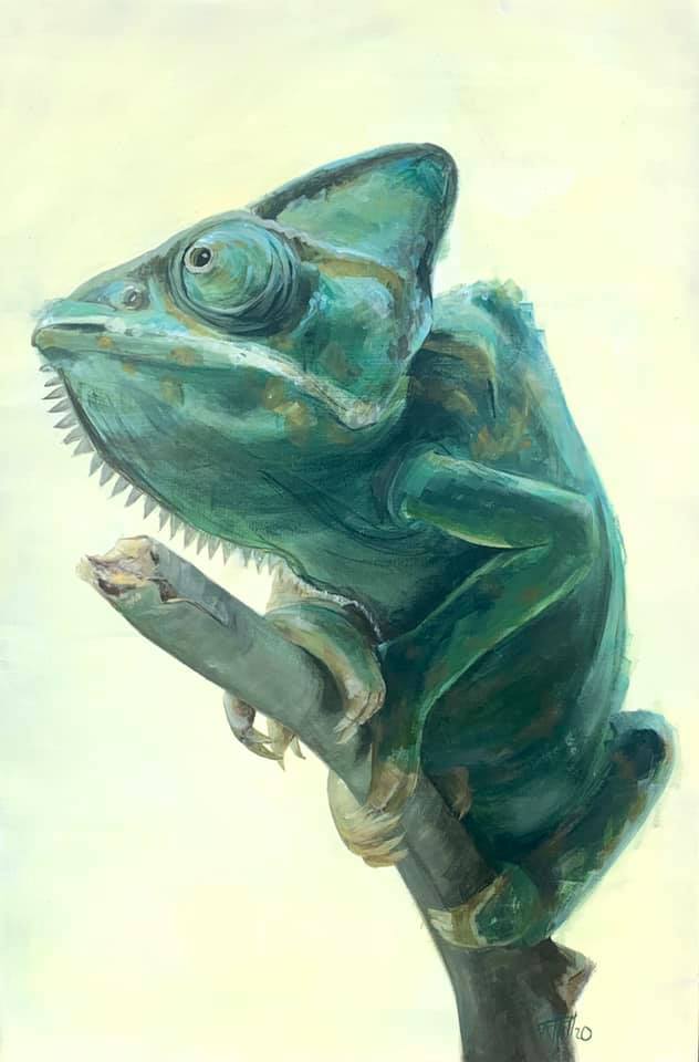 Rebecca Hill Artist Charlie