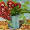Alicia Cornwell Vintage Enamel And The Gum Blossom