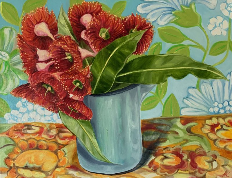 Vintage Enamel and the Gum Blossom