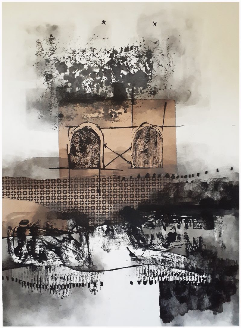 Composition No. 281 Two Arches