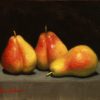 Corella Pears Oil On Linen Vicki Sullivan Art Lovers Australia H19cm X W 24cm