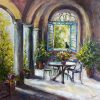 Mediterranean Courtyard 1