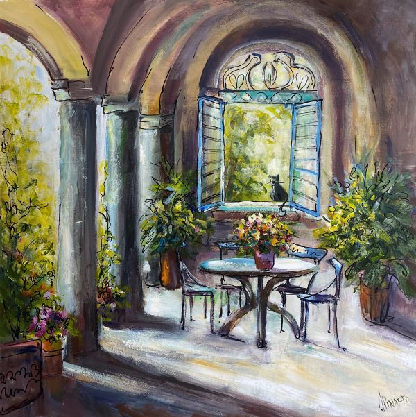 Mediterranean Courtyard 1