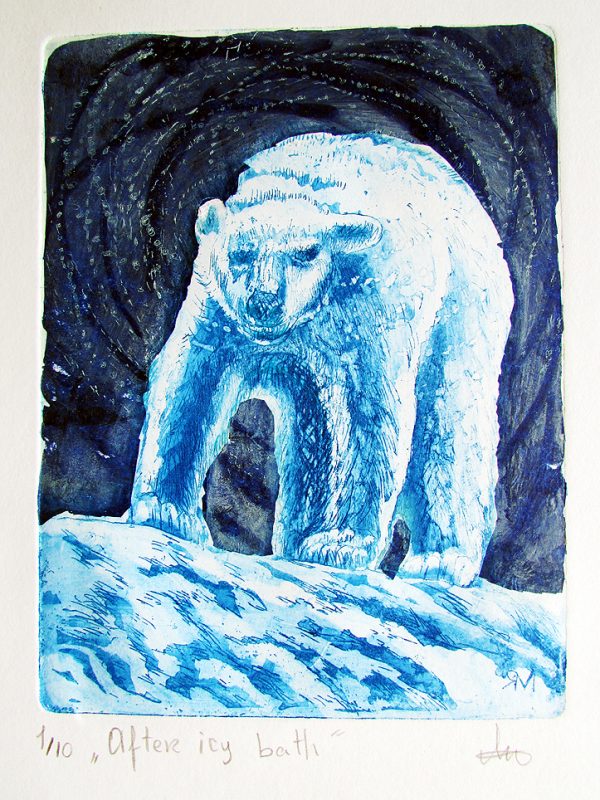 Margarita Iakovleva. After Icy Bath