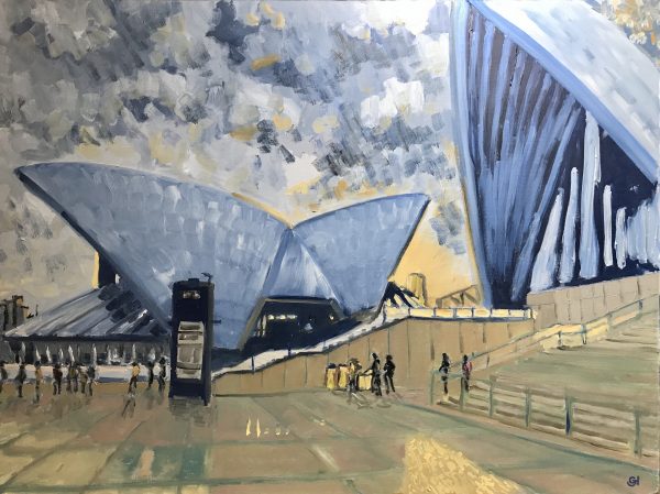 Opera House Paving Reflections