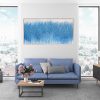 Sydney Artist Leni Kae The Ebb And Flow Of You Lounge Room Art Interior Design Blue Abstract Art Sm