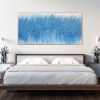 Sydney Artist Leni Kae Cropped2 The Ebb And Flow Of You Bedroom Art Interior Design Blue Abstract Art