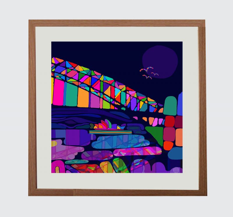 Sydney Harbour Sunset – Ltd Ed Print (Iconic series)