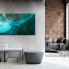Teal Wall Art Petra Meikle De Vlas1